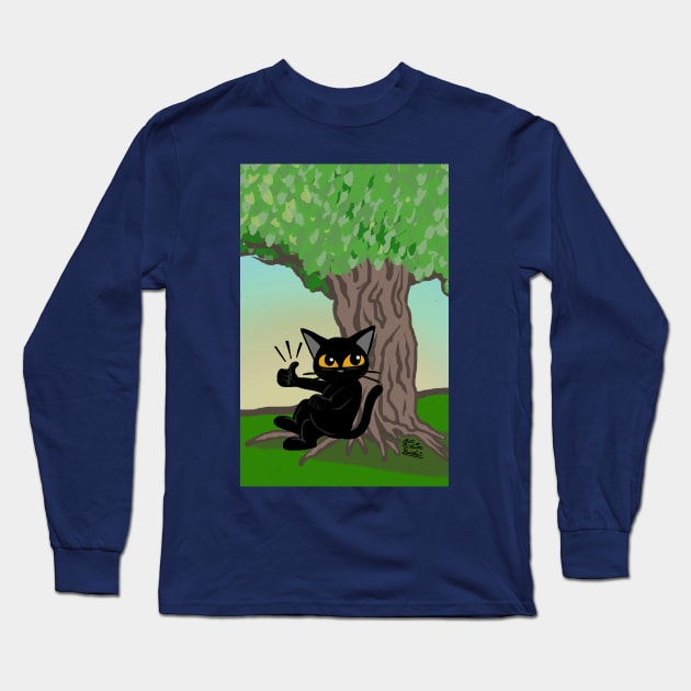 Shade of tree Long Sleeve T-Shirt by BATKEI